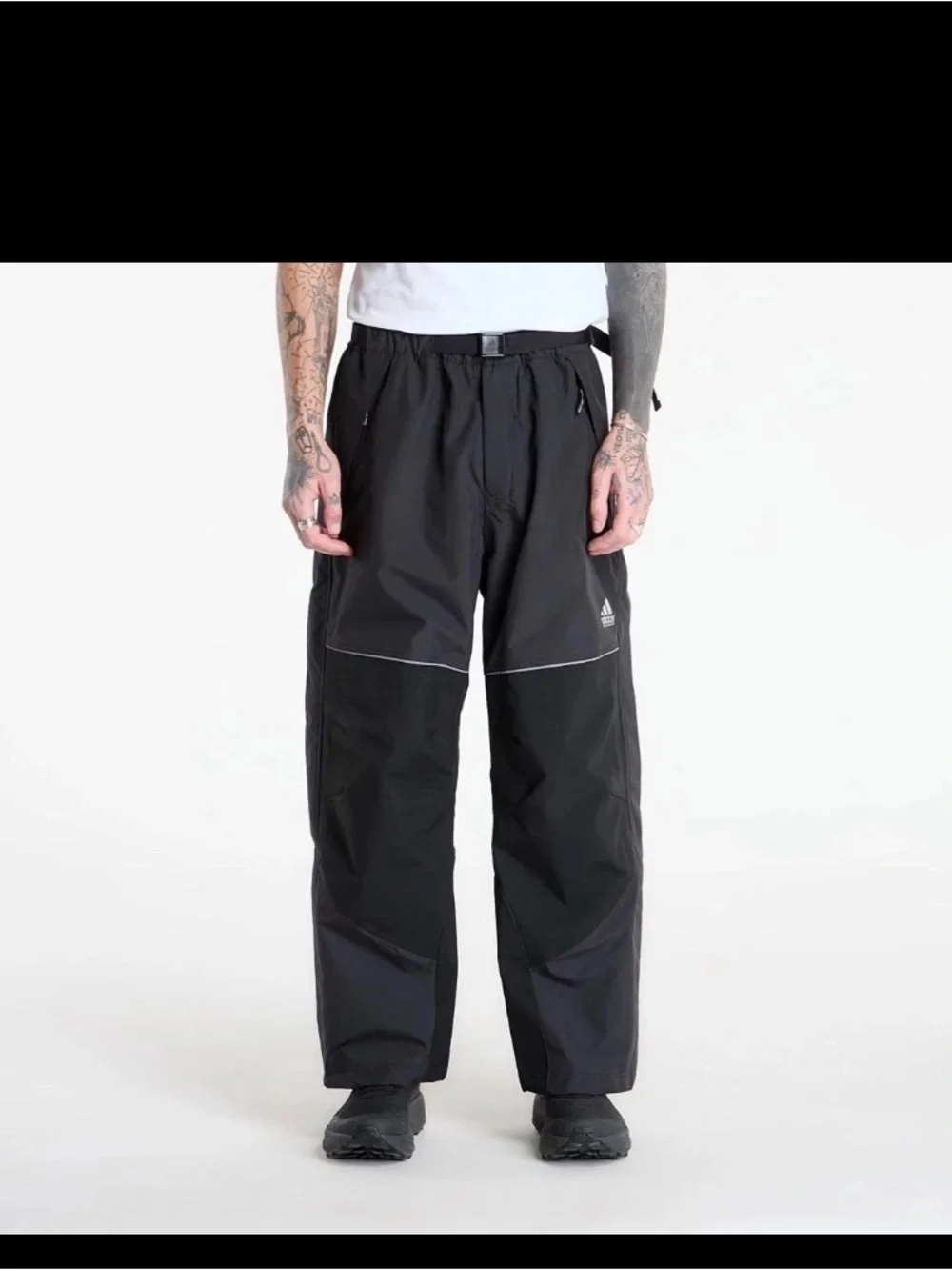 Adidas Equipment Heavyweight Oversized Woven Pants Black new